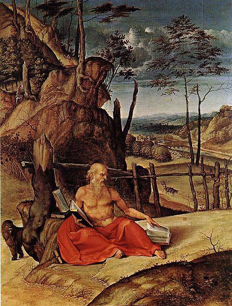 Lorenzo Lotto Penitent St Jerome oil painting image